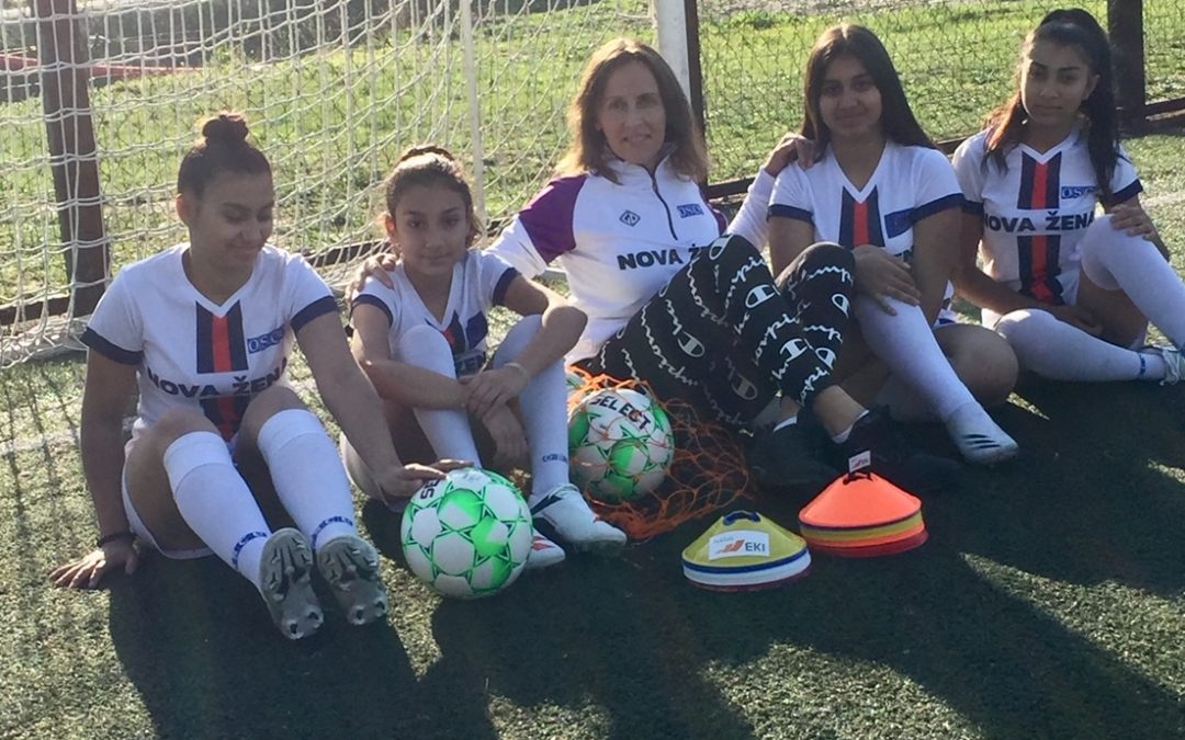 Football for young Roma girls
